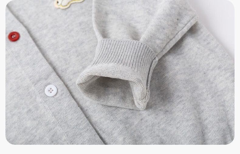 Dudu Kids Knitted Cardigan Spring Baby Sweater Casual Girls Long Sleeve Top Boys Jacket Spring Pink 100cm 14