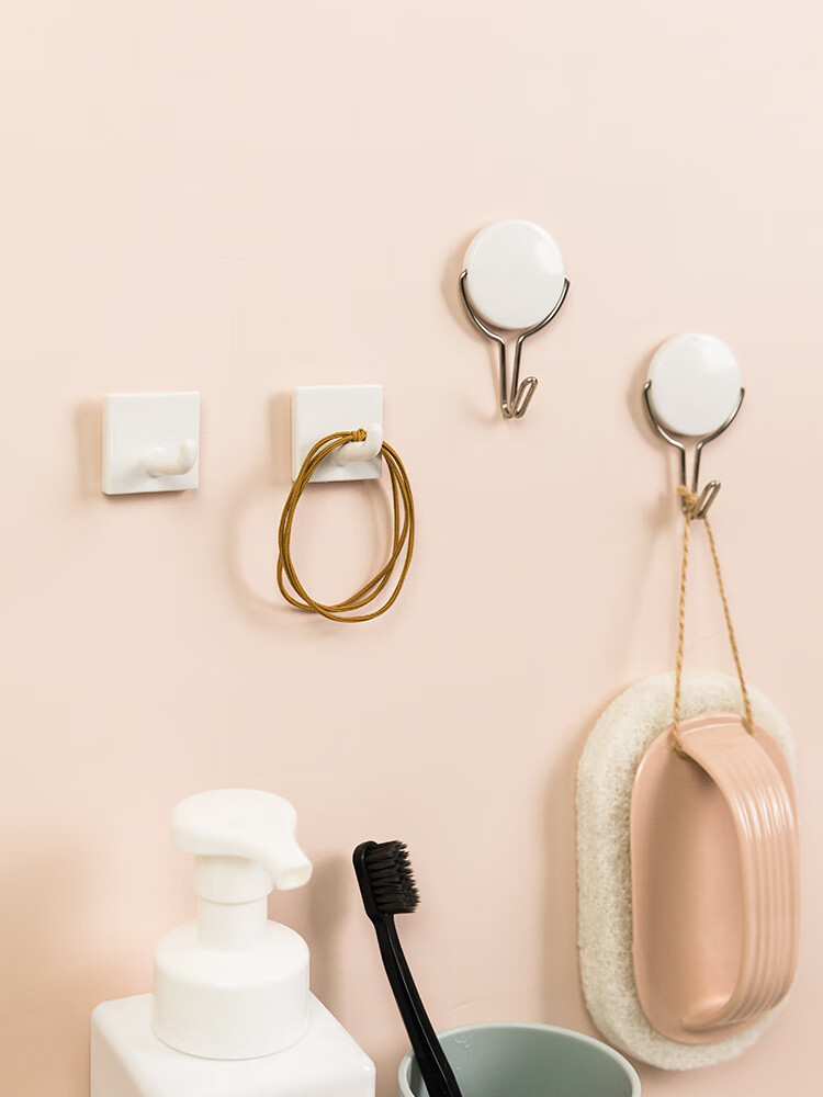 挂画钉免打孔石灰墙热熔胶挂钩粘贴超强力粘钩白墙粉刷墙石灰墙水泥墙