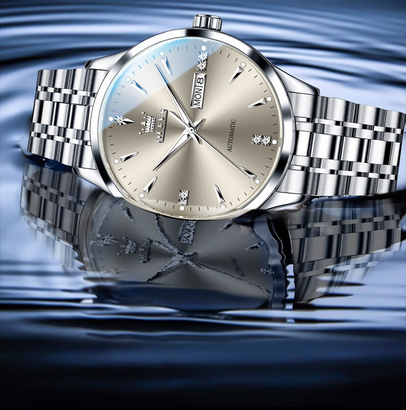 OLEVS Swiss Certified Men's Automatic Mechanical Watch Minimalist Men's Watch 2026 New Top 10 Brand 23