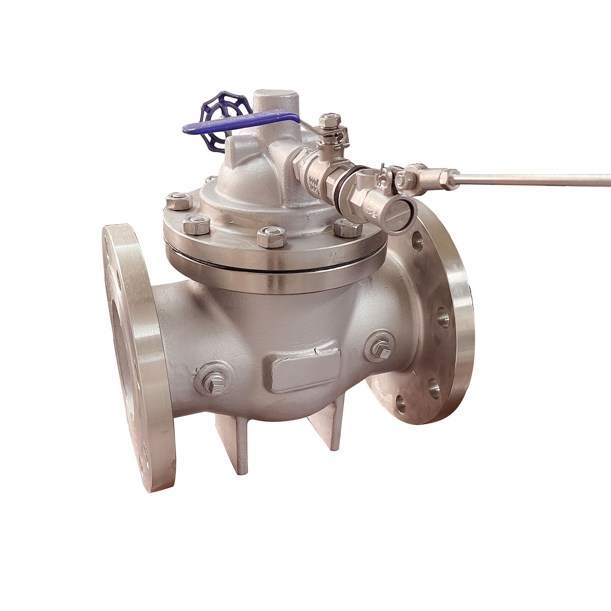 304不锈钢遥控浮球阀100x-16p水位自动控制阀水利控制阀dn100-300 dn