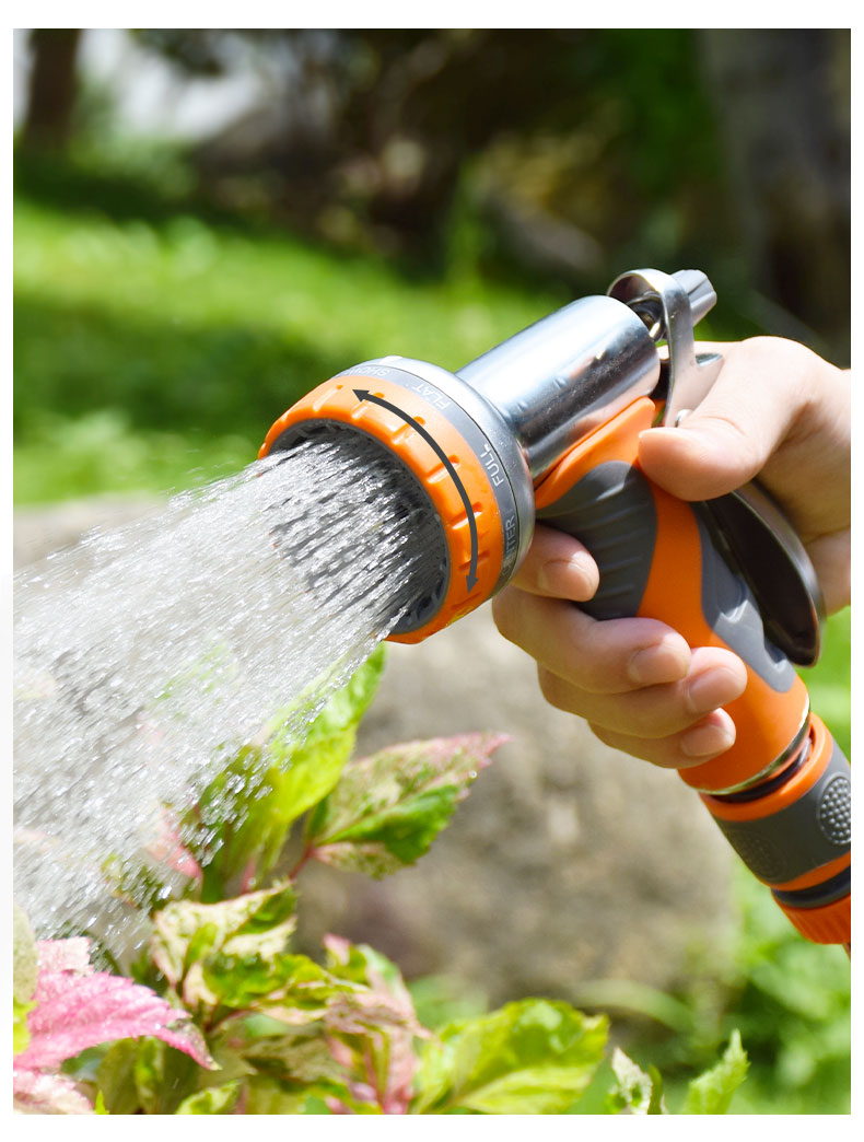 浇菜神器庭院浇花喷水枪洒水喷头淋花浇菜地水管软管套装花园浇水神器