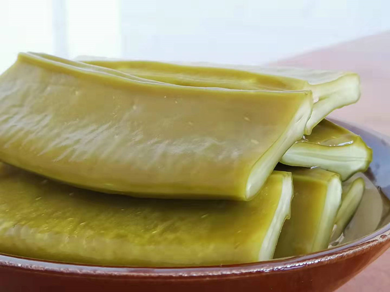 广西腌制酸刀豆玉林城隍酸料泡扁豆酸嘢水果泡菜瓶装什锦包菜 900克酸