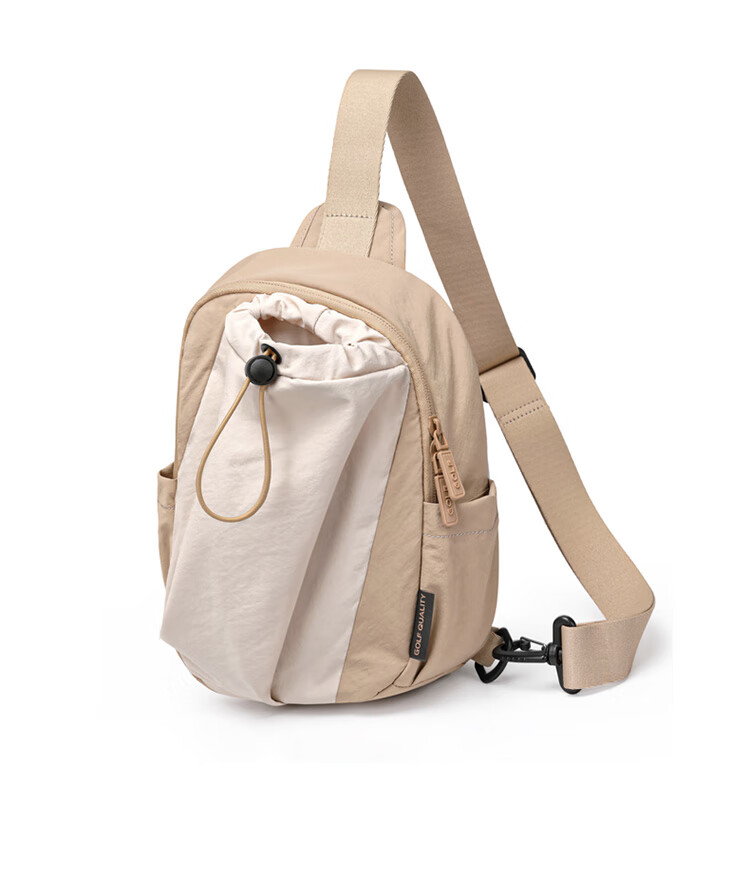GOLF Casual Shoulder Crossbody Bag Unisex Lightweight Cycling Chest Bag Outdoor Hiking Water Bottle Holder Commuter iPad Phone Backpack 5