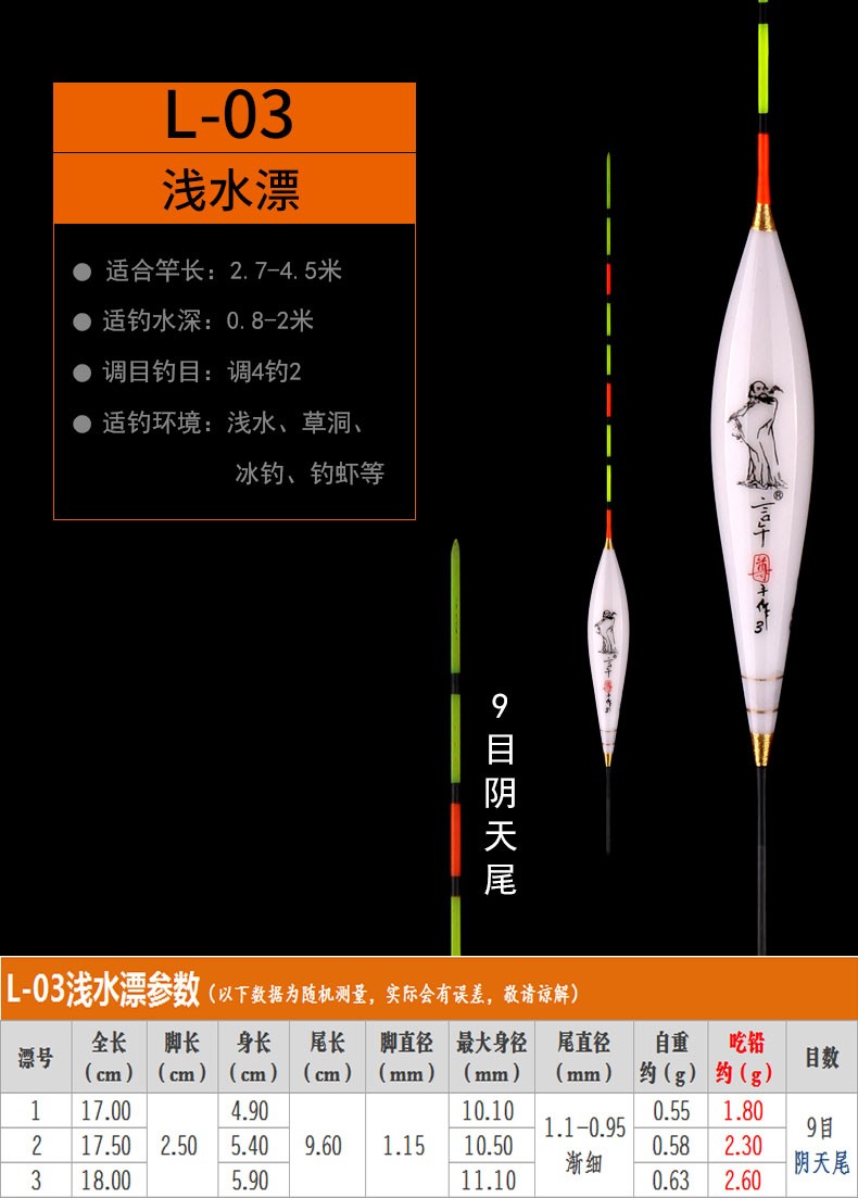 宽福堂达摩阿卢官网同款梦者言午浮漂浅水漂超短鲫鱼漂高灵敏纳米水皮