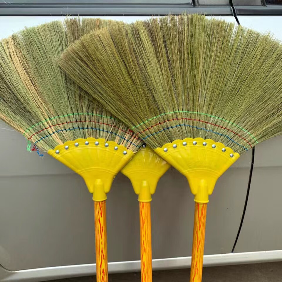 高粱扫把扫地扫把家用软毛天然芒草扫把农村笤帚不粘头发扫地神器