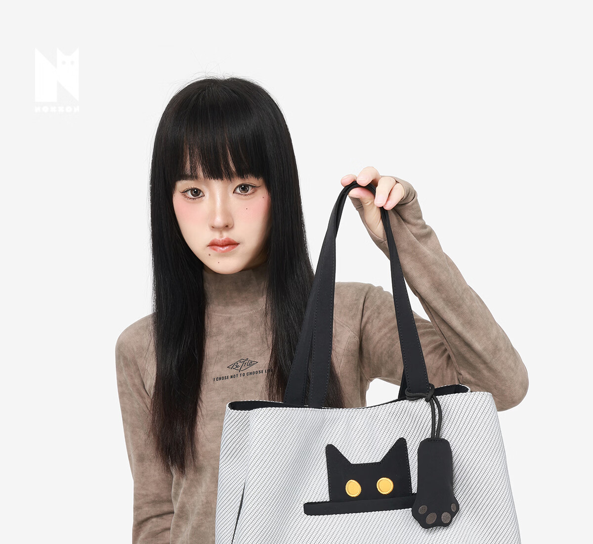 NOXXON New Commuter Shoulder Bag Niche Korean Style Handheld High-End Small Tote Bag Christmas Gift for Girlfriend 1