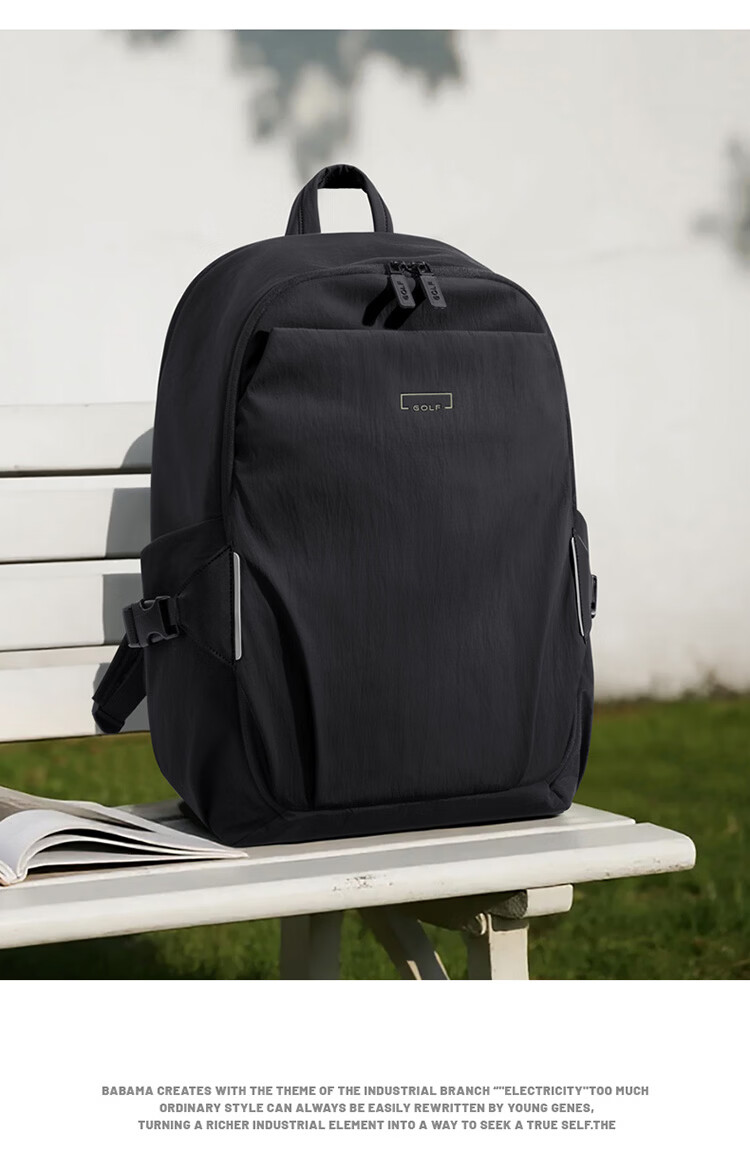 GOLF Large Capacity 16-inch Laptop Backpack Unisex Lightweight Travel Business Casual School Bag 9