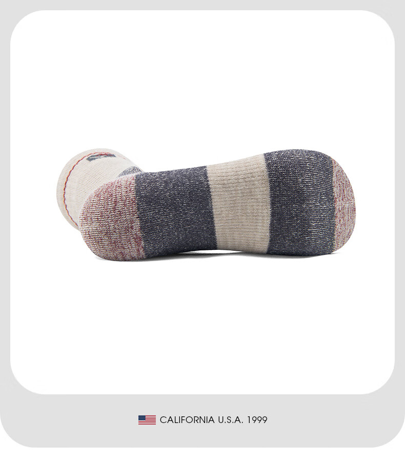 TFO 7th Generation Merino Wool Socks Comfortable Breathable Outdoor Sports Hiking Socks 2202506 Women's Apricot M 7