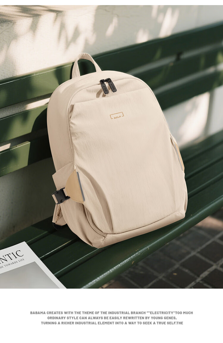 GOLF Large Capacity 16-inch Laptop Backpack Unisex Lightweight Travel Business Casual School Bag 7