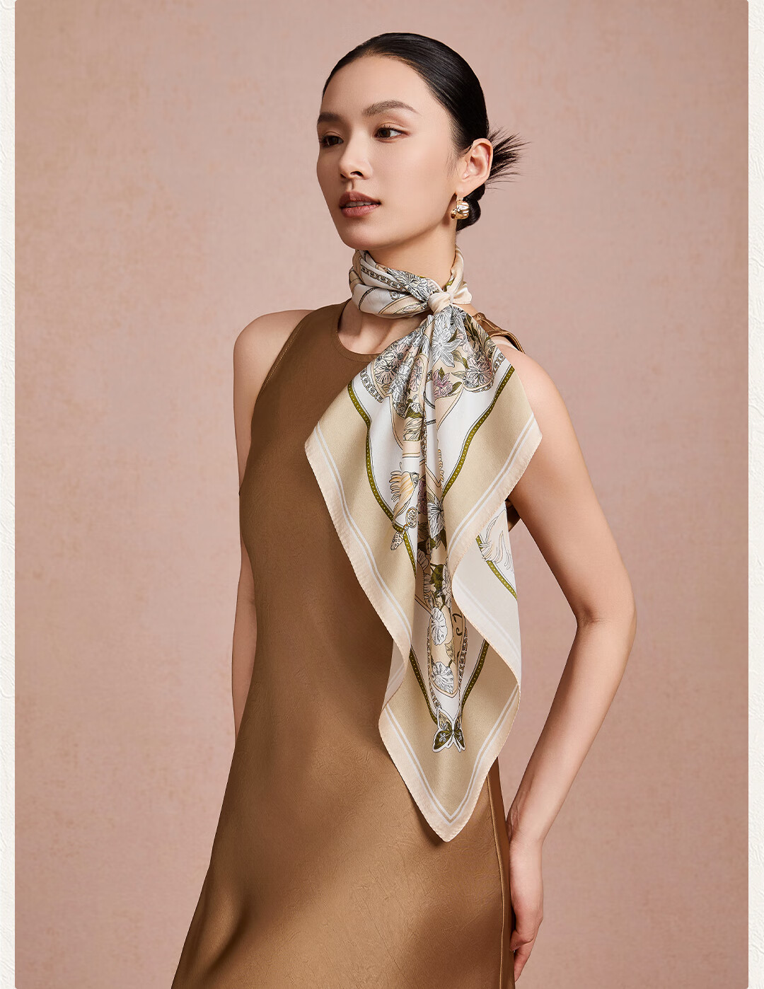 Shanghai Story 100% Mulberry Silk Scarf Gift Box for Mom Elders Ladies Friends New Year Birthday Gift Wrap Scarf 3