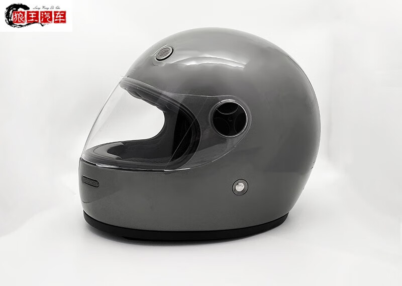 modino碳纤维复古摩托车头盔男女全盔哈雷凯旋拿铁台湾进口 海湾石油