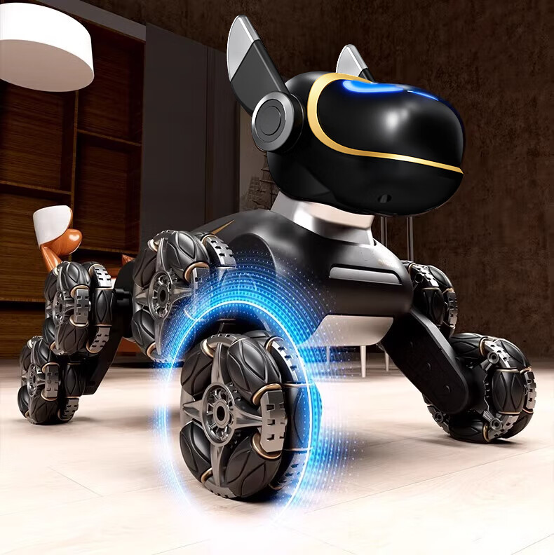 SODEEP Robot Dog Children's Toy for Boys Aged 3-6 Birthday Gift Intelligent Programming AI Robot Remote Control Car 16