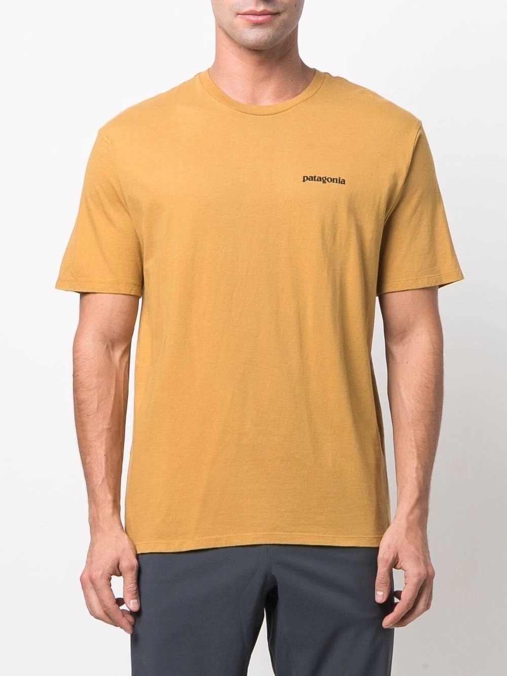patagonia巴塔哥尼亚t恤短袖夏季男女款多国语言世界和平37529黄色su