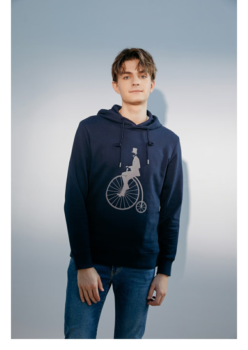 beanpole beanpole滨波 男女同款2022秋季新款 植绒大logo连帽情侣装