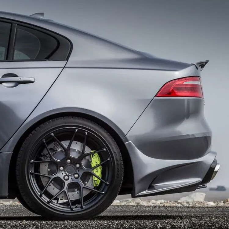 适用于捷豹xel尾翼改装aspec款碳纤维专车专用小尾翼改装件免打孔