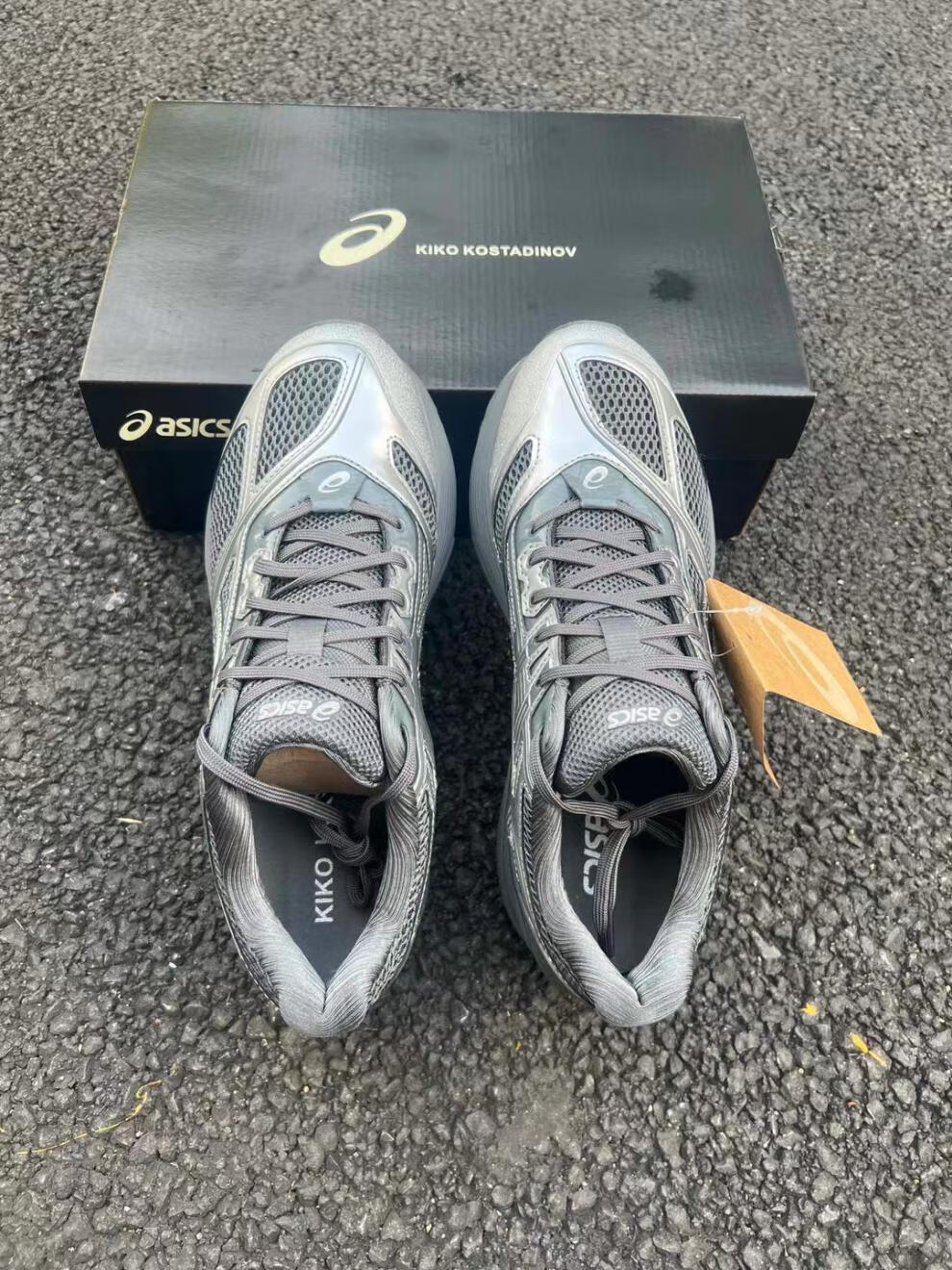 【官方旗舰】kiko鞋kiko kostadinov gel-korika 联名复古跑鞋银色