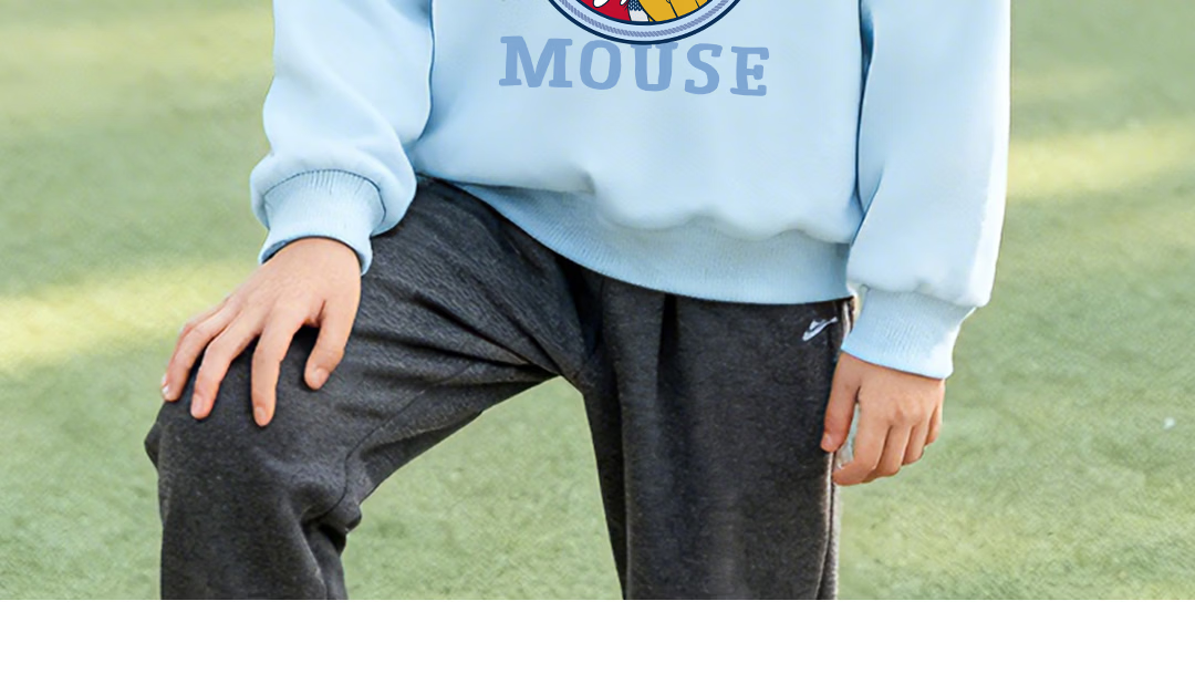 Disney Girls' Sportswear Set 2026 Autumn New Cute Sweet Children's Autumn Clothes Trendy Loose Fit 13