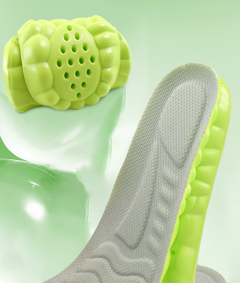 Huabaochi Kids Sports Insoles Soft Shock Absorption Thickened Cuttable Comfortable Sweat-Absorbent Breathable for Boys and Girls 8