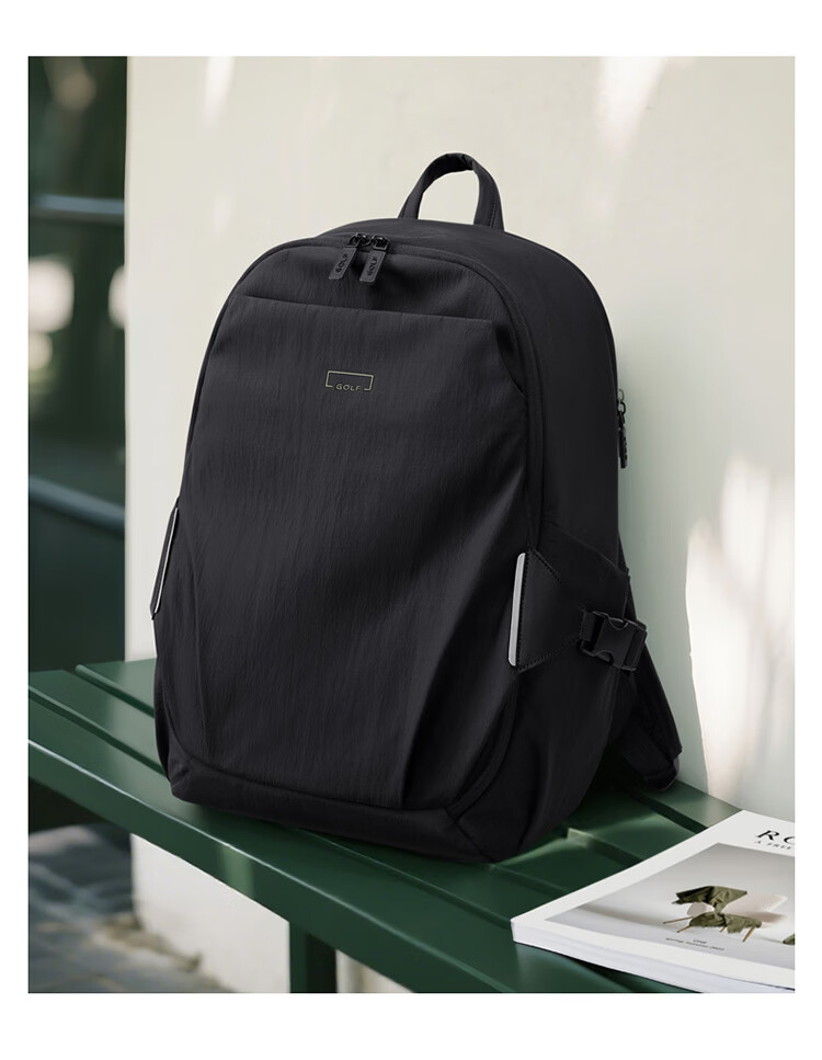 GOLF Lightweight Unisex Backpack Travel Bag Fashion Student School Bag 16-inch Laptop Bag Women's Day Gift 18