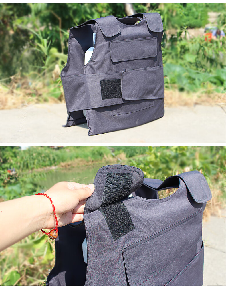 骁骑营pe凯夫拉软质防弹衣马甲防身战术背心防弹衣防暴防爆服防弹背心