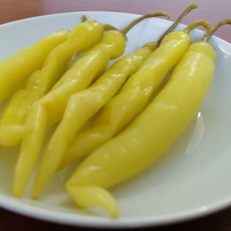 广西玉林泡椒酸辣椒长辣椒白椒醋泡酸脆爽口腌制辣椒酸料酸嘢酸野500