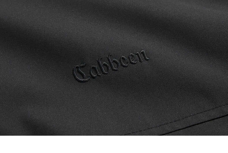 CABBEEN Heavy Embroidered + Three-Proof Baseball Collar Jacket Men Plant Pattern Design 2026 Spring Stretch Durable Coat 16