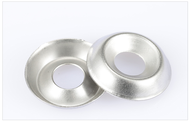 冰能304不锈钢鱼眼垫片凹凸垫圈 鱼眼垫片实心垫圈 锥形垫片装饰垫圈