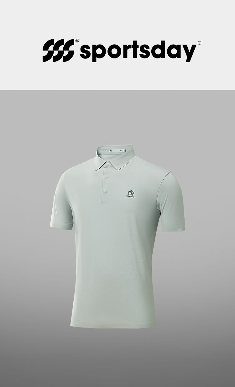 HLAHLA Short Sleeve Polo 26 Summer Sports Moisture-Wicking Quick-Dry Men's Short Sleeve Shirt 1