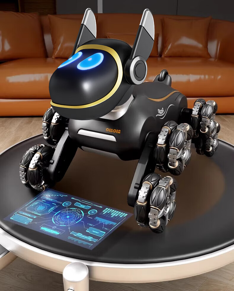 SODEEP Robot Dog Children's Toy for Boys Aged 3-6 Birthday Gift Intelligent Programming AI Robot Remote Control Car 3