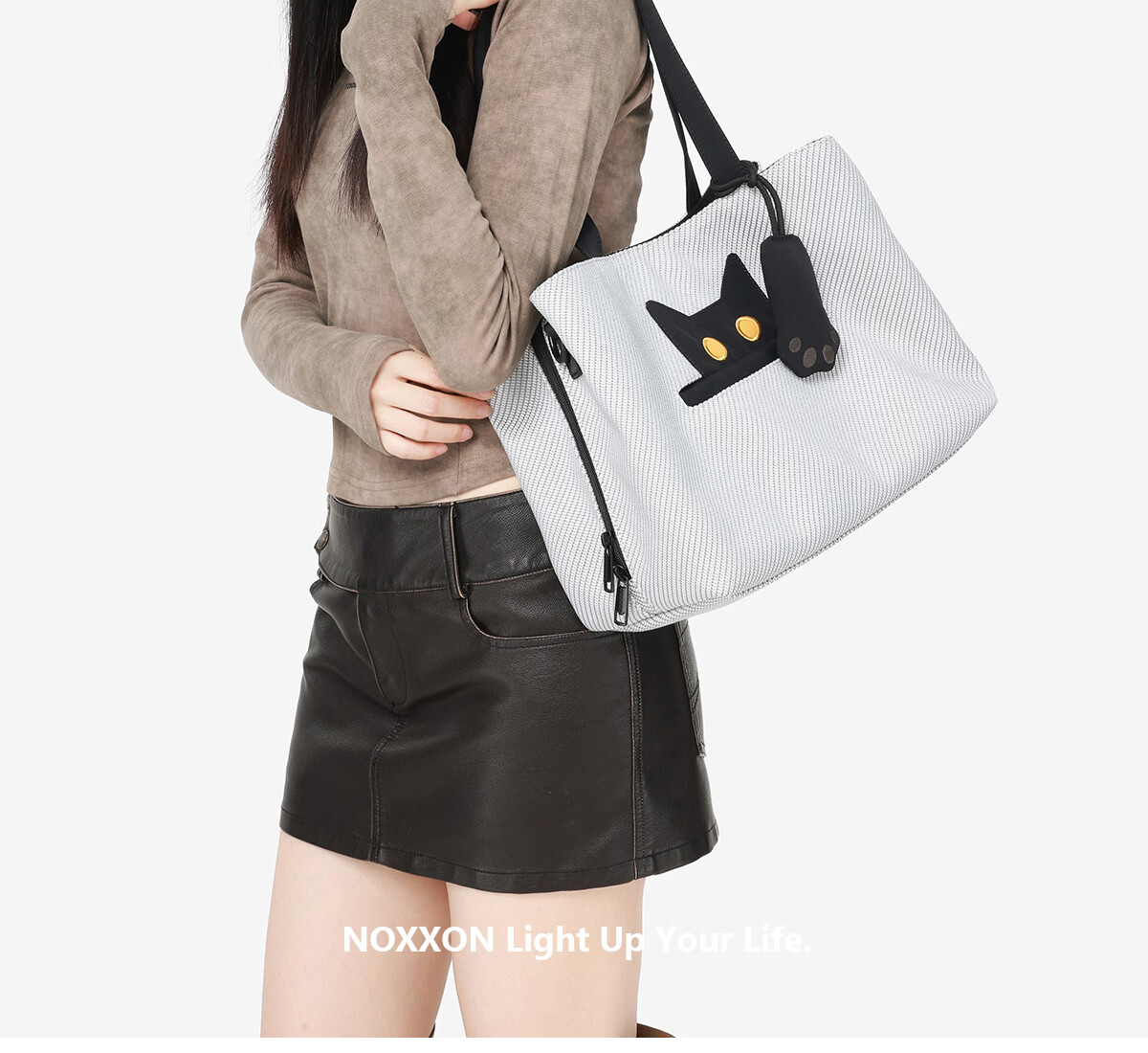 NOXXON New Commuter Shoulder Bag Niche Korean Style Handheld High-End Small Tote Bag Christmas Gift for Girlfriend 9