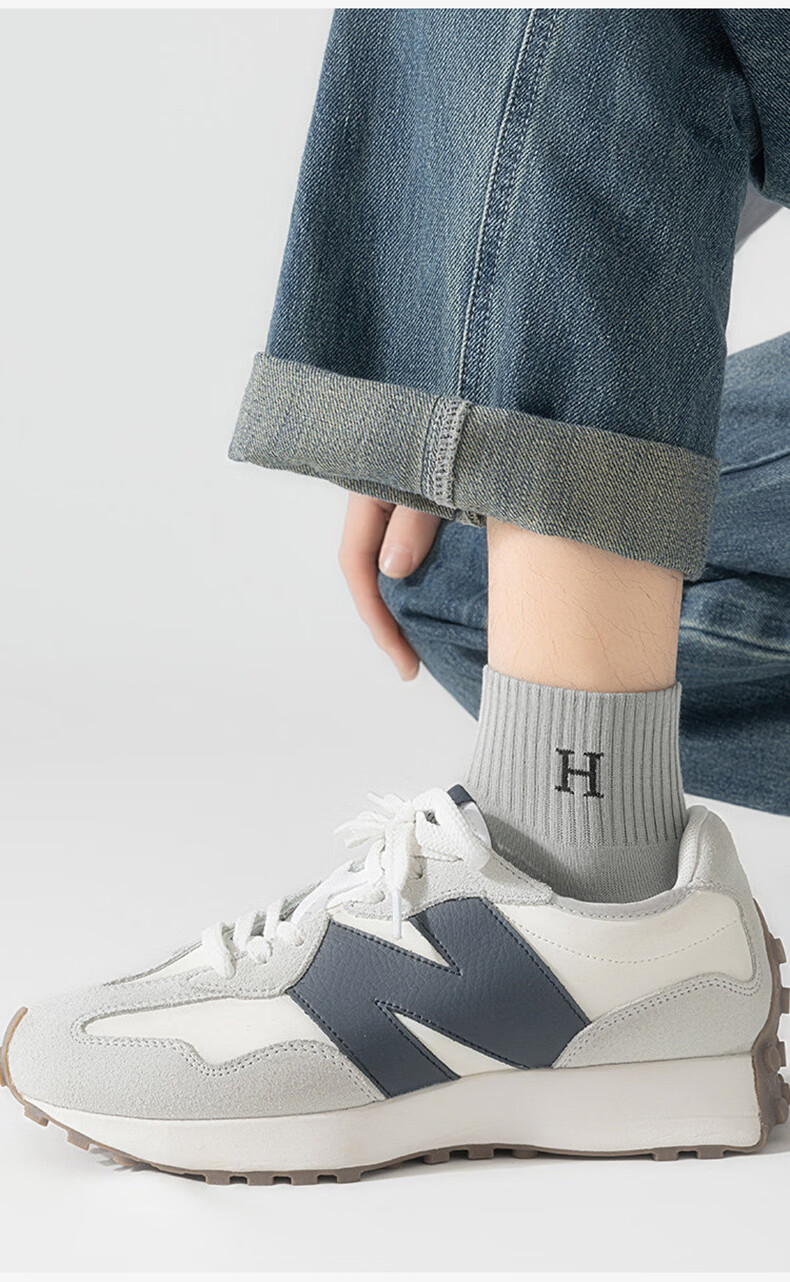Yimian Men's Short Socks 100% Cotton Summer Thin Antibacterial Odor-Resistant Breathable Sports Cotton Low-Cut Socks 10 Pairs 16