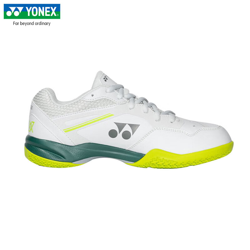 YONEX Badminton Shoes Power Cushion 65VA Axelsen Edition Competition Training Shoes SHBVAXEX Gray Beige Size 38 6