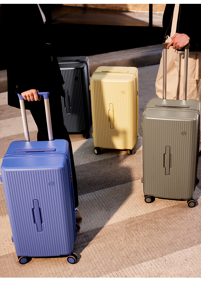 Mixi Large Capacity Deep Luggage Suitcase for Men And Women, Spinner Wheels, 28-Inch Carry-On, Lightweight Travel Case for Business Trips And Students 2