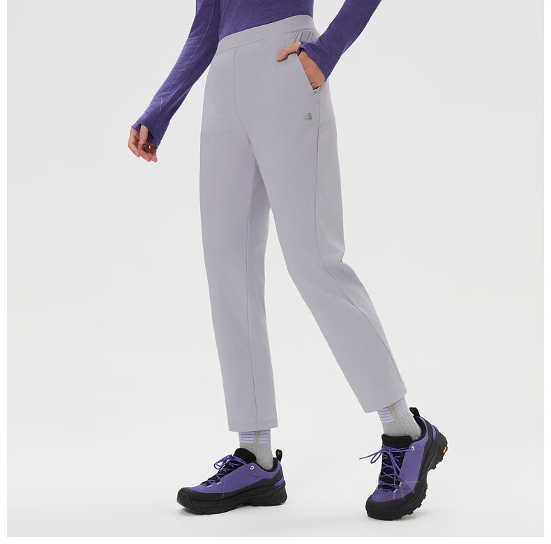 KOLON SPORT Women's Outdoor Casual Pants Cooling Touch Sun Protection UPF50+ Knit Pants 8