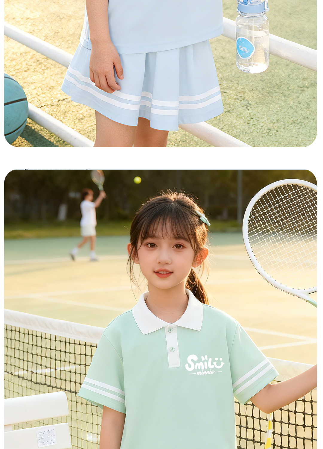 Disney Girls' Polo Set 2026 Summer New Cute Children's Cool Sportswear for Girls 19
