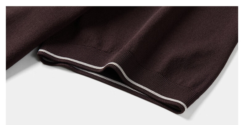 Biyinlefen [Qingquan Sha] 2026 Spring Summer New Men's Casual Commuter Cool Stretch Short Sleeve Crew Neck Knit Shirt 17