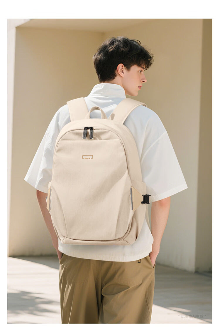 GOLF Large Capacity 16-inch Laptop Backpack Unisex Lightweight Travel Business Casual School Bag 3