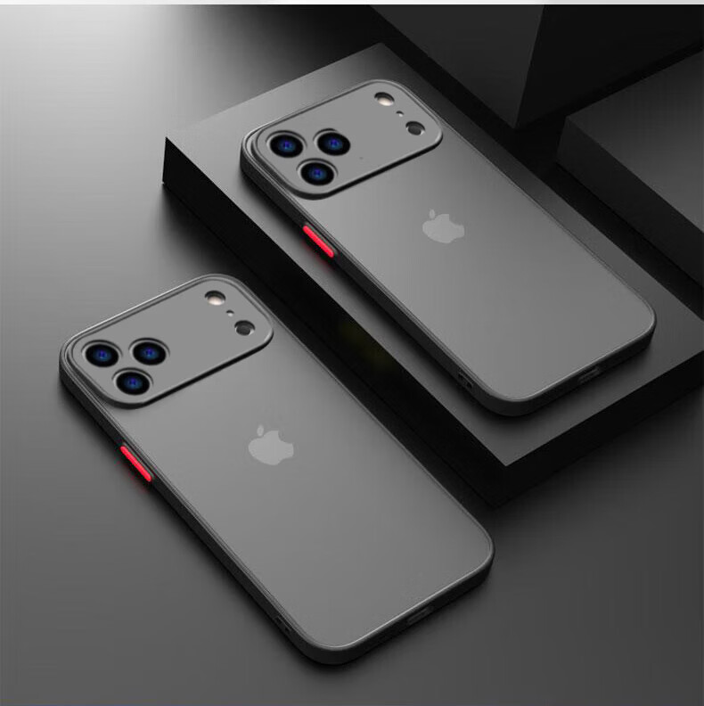 Mofajiang Compatible with iPhone 16 Case, Full-Coverage Semi-Transparent Matte Ultra-Thin Shockproof and Anti-Fingerprint High-End Protective Cover for Men and Women 16