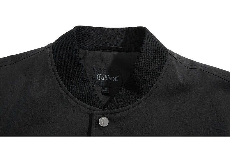 CABBEEN Heavy Embroidered + Three-Proof Baseball Collar Jacket Men Plant Pattern Design 2026 Spring Stretch Durable Coat 15