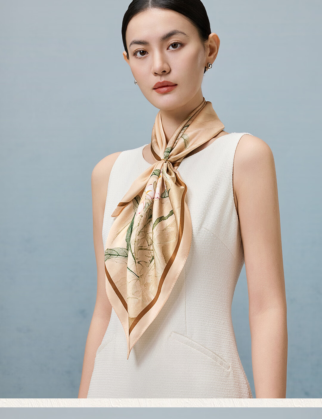 Shanghai Story 2026 New 100% Mulberry Silk Scarf Square Silk Scarf Gift Box for Mom Birthday Girlfriend Gift 6