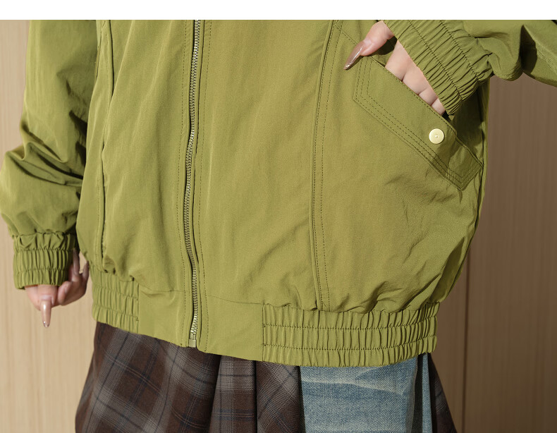 TonLion 2026 Spring Women's Hooded Reversible Plaid Coat Coffee L 26