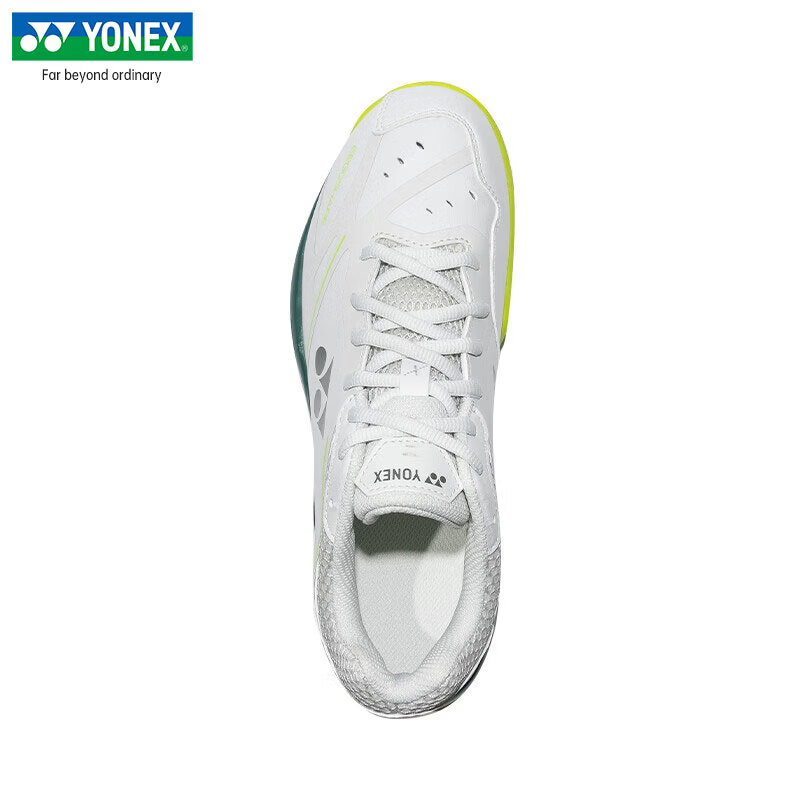 YONEX Badminton Shoes Power Cushion 65VA Axelsen Edition Competition Training Shoes SHBVAXEX Gray Beige Size 38 5