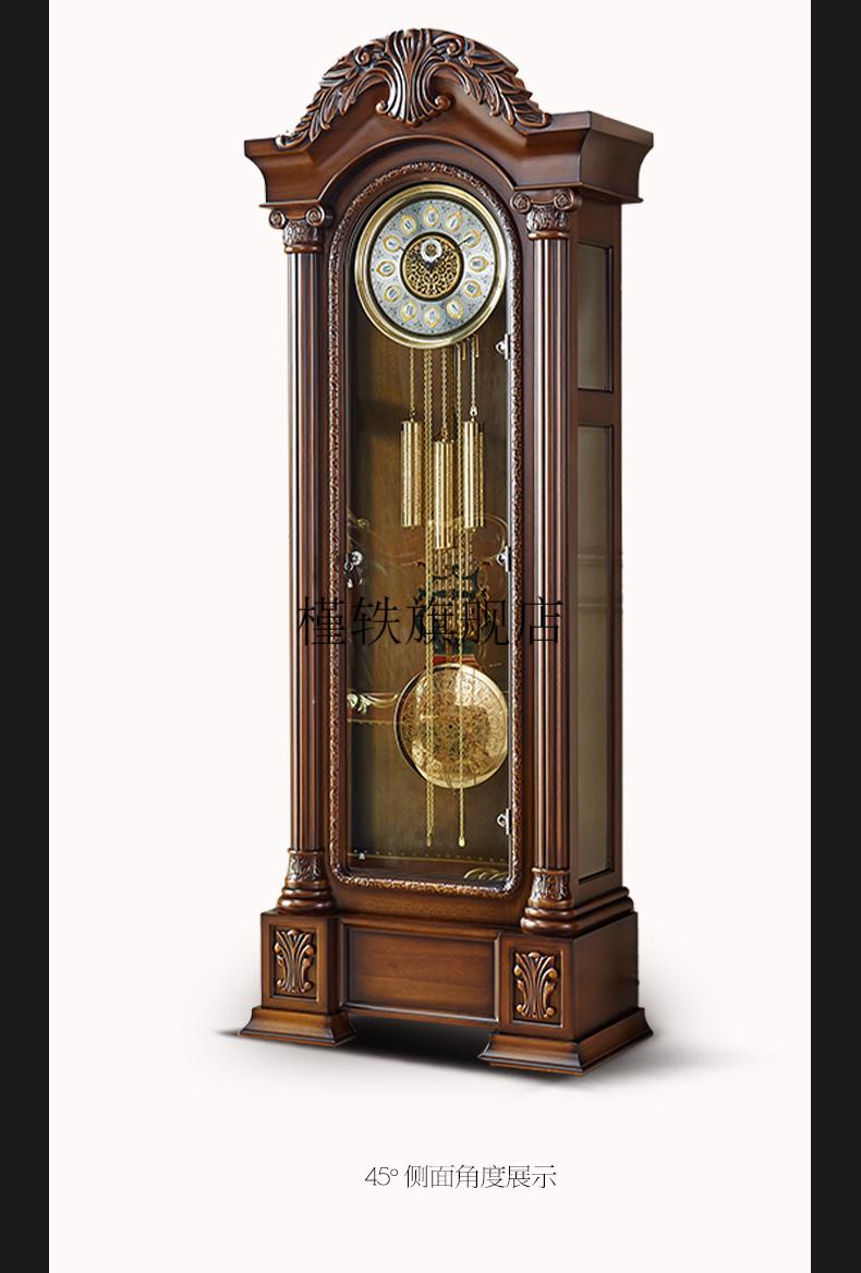 华为智选 高端德国赫姆勒机械落地钟欧式别墅立式客厅座钟中式复古
