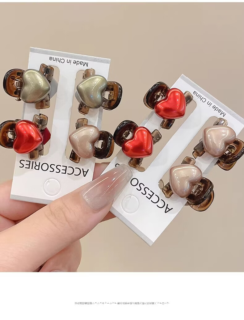 TXRMDX Small Hair Claw Clip for Women 2026 New Style Hair Clip for Back of Head 8