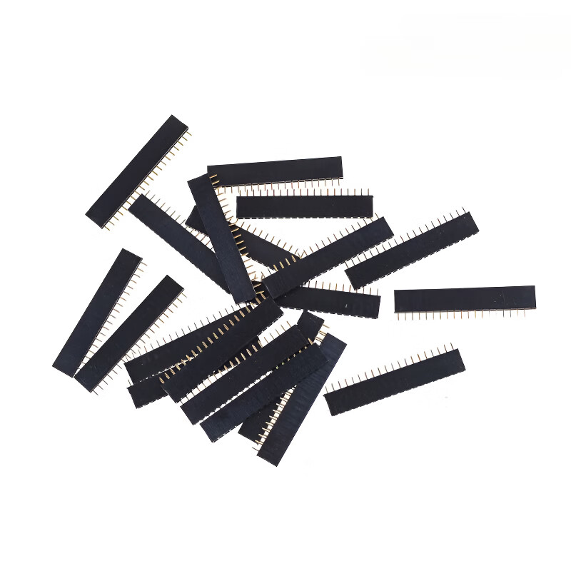 2.54 Single row female 2P3P4P5P6P7P8-40 pin pitch 2.54mm Single row direct insertion female socket 2P single row [2-piece set] thumbnail 5