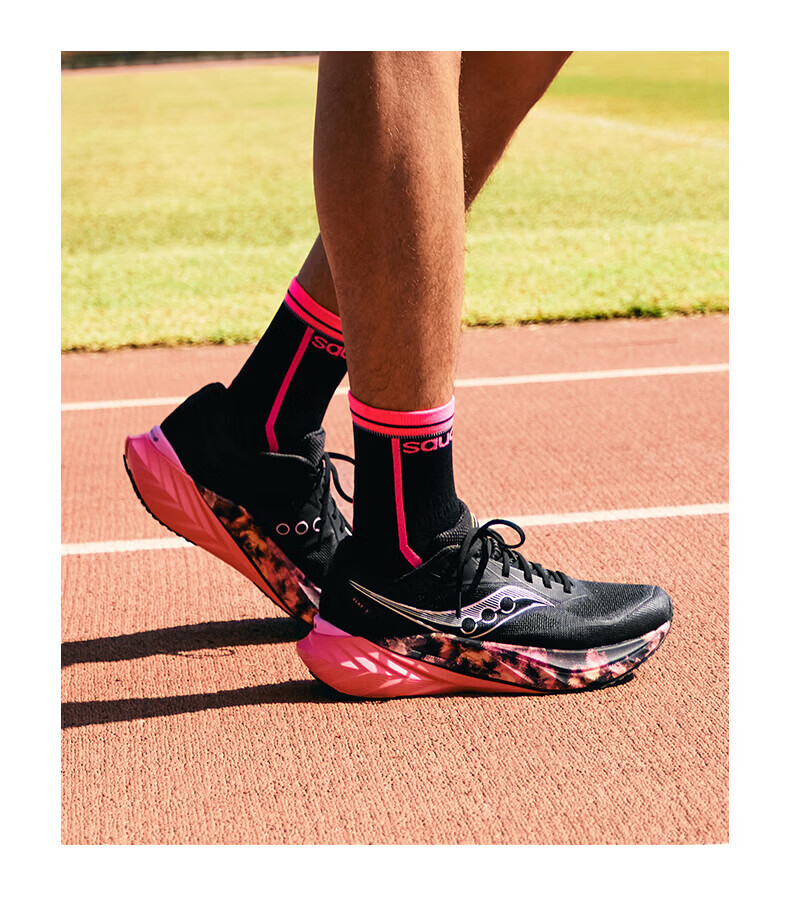 Saucony SLAY Full Carbon Plate 3 Running Shoes Black Pink 9 [Couple Model] 38.5 5