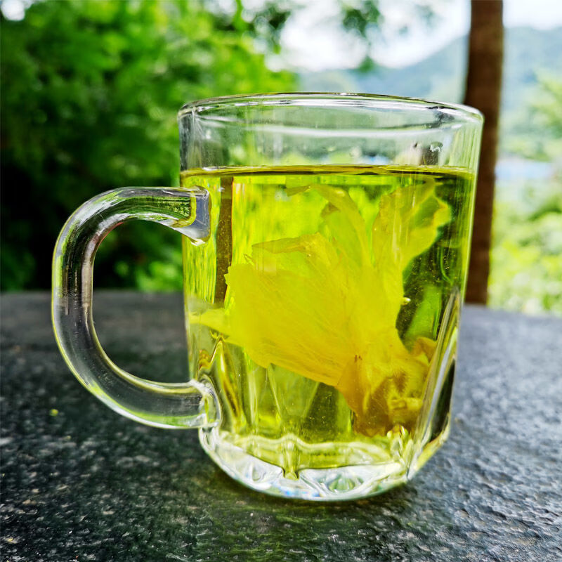 伟博黄蜀葵花新货黄葵花黄秋葵花大蜀季花干货金花葵茶中材 黄蜀葵花