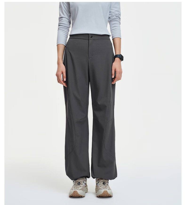 Biyinlefen [Mountaineering Fabric] 2026 Spring Summer New Women's Outdoor Casual Crisp Dry Loose Comfortable Paratrooper Pants 6