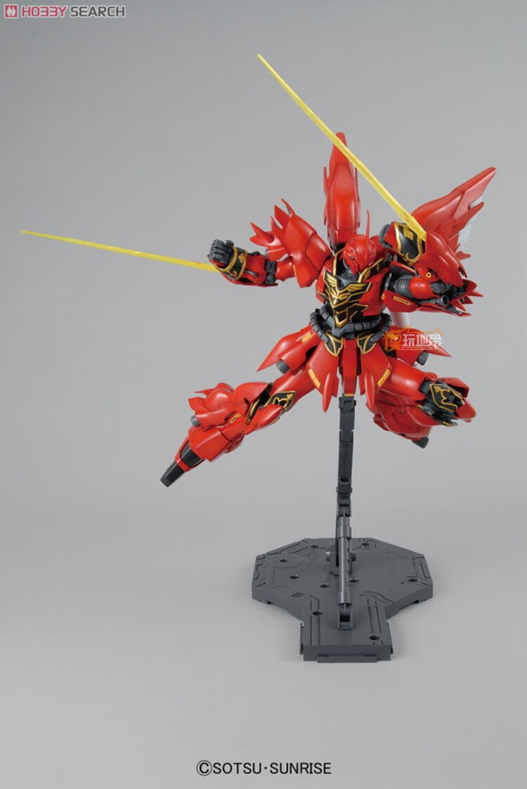 1/100 sinanju 新安州 新安洲带火箭炮 hd ova动画版高达 mg_新安洲带