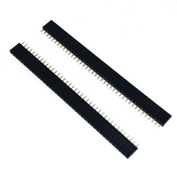 2.54 Single row female 2P3P4P5P6P7P8-40 pin pitch 2.54mm Single row direct insertion female socket 2P single row [2-piece set] thumbnail 7